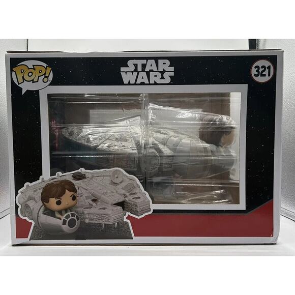 Funko Pop! Star Wars Han Solo Millenium Falcon #321 - Picture 3 of 7